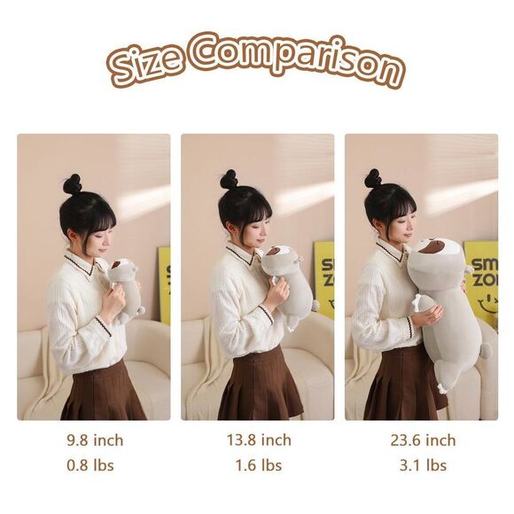 Sqeqe Weighted Sloth Plush, Weighted Sloth Stuffed Animal For Anxiety, Cute Slo - Picture 5 of 7